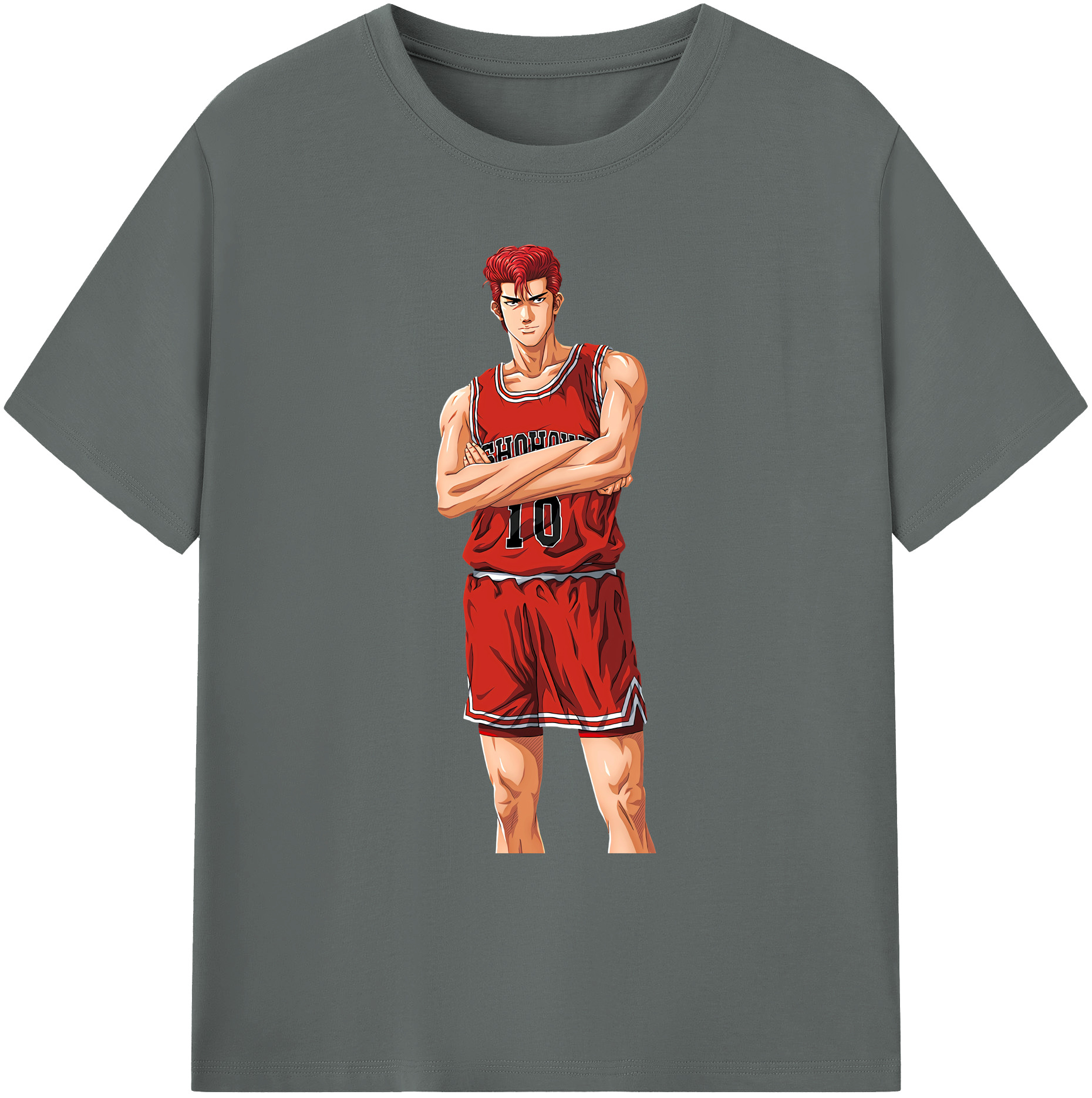 （画像用） SLAM DUNK／スラムダンク 綿100％ メンズ半袖Tシャツ｜肌触りやわらか＆通気性